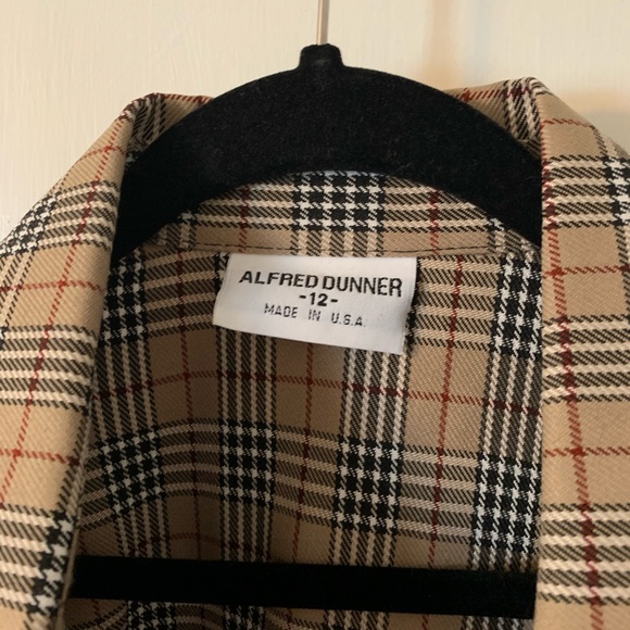 Vintage Alfred Dunner Plaid Jacket - Picture 2 of 2